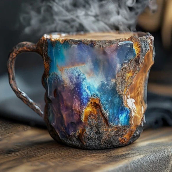 Raxiva-new mineral crystal coffee cups