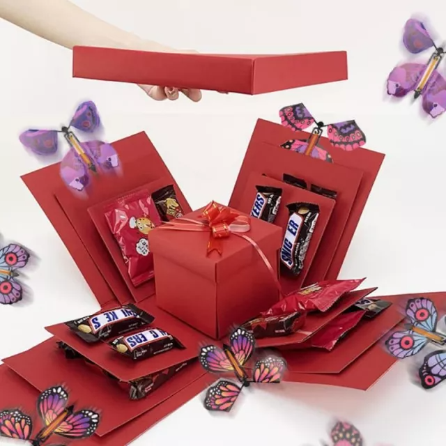 Raxiva-diy valentine day magic butterfly photo gift