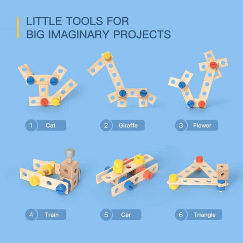 Raxiva-exclusive kids pretend play realistic tool bench toy