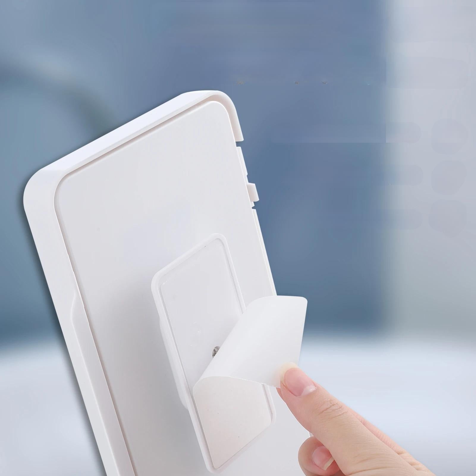 Raxiva-waterproof shower phone holder 360 rotation anti fog case high sensitivity bathroom wall